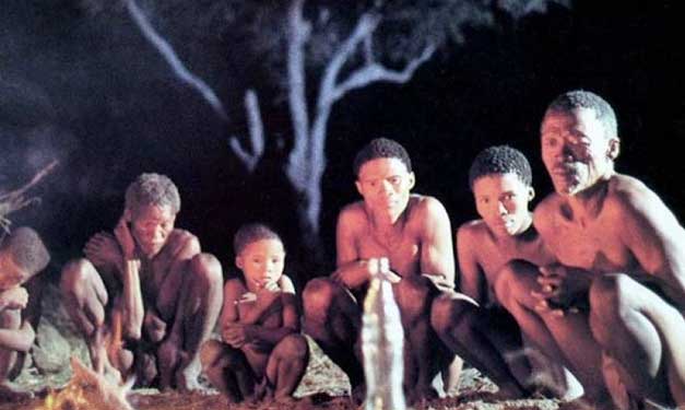 Kalahari bushmen from The Gods Must Be Crazy 2